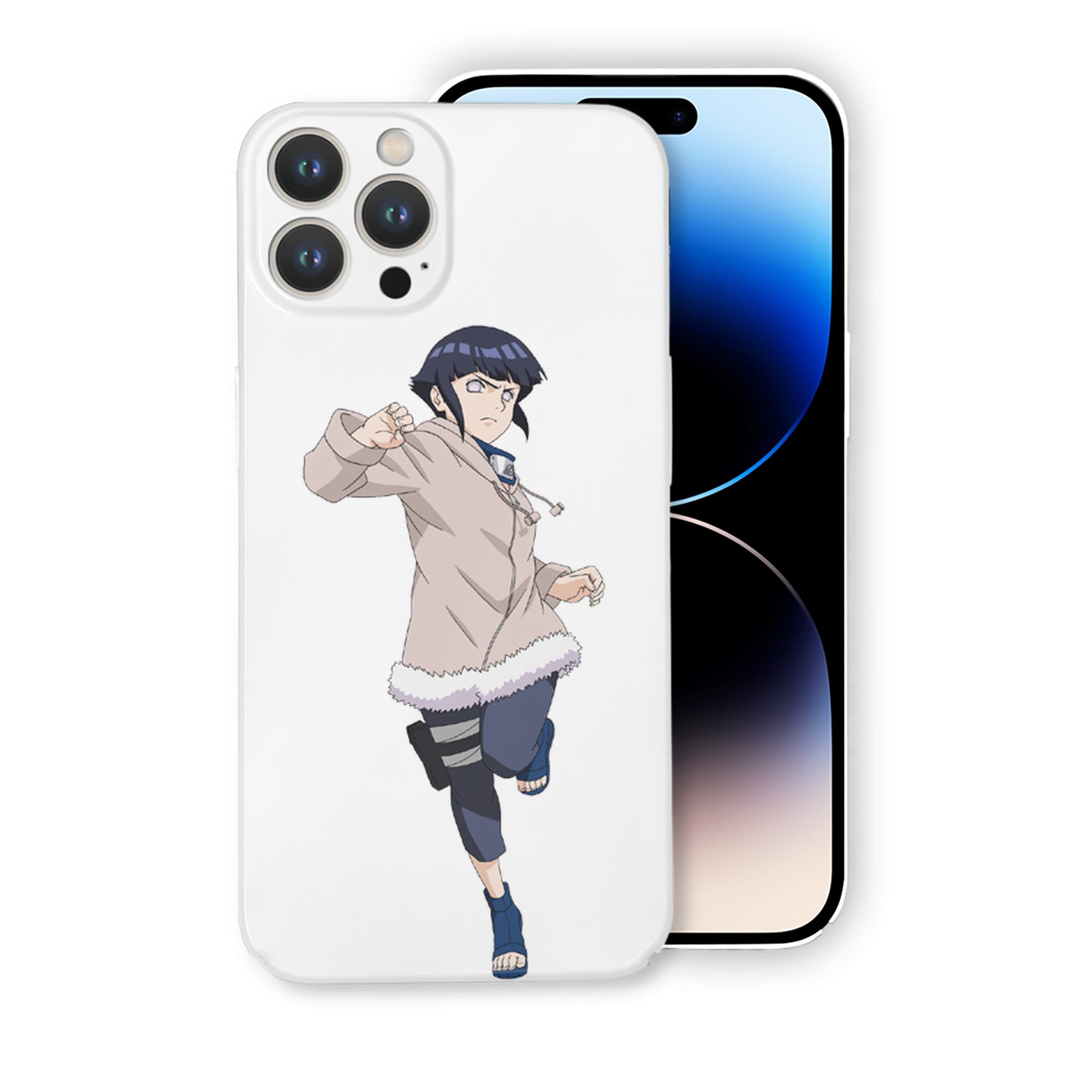 （画像用） NARUTO -ナルト- 日向ヒナタ Hyūga Hinata 【iPhone 14シリーズ対応】ハードケース